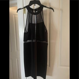 Black Mesh Dress